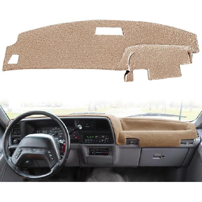 Коврик на панель приборов Yiz Подходит для Ford Ranger 1995-2011, Ford Explorer 1995-2001, Mercury Mountaineer 1997-2001 и Mazda B2300 B2500 B3000 B4000