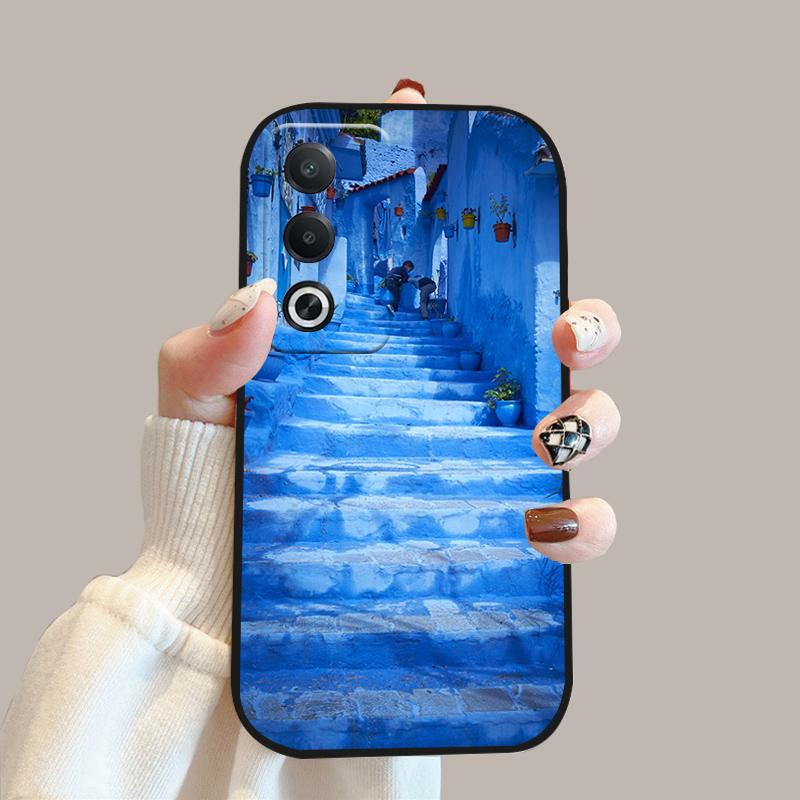 Чехол для Oppo A80 5G A3 Pro CPH2639 Ударопрочный Мягкий Силикон ТПУ Чехол для Телефона Для OPPO K12x A3x 5G Модный Роскошный Fundas Чехлы