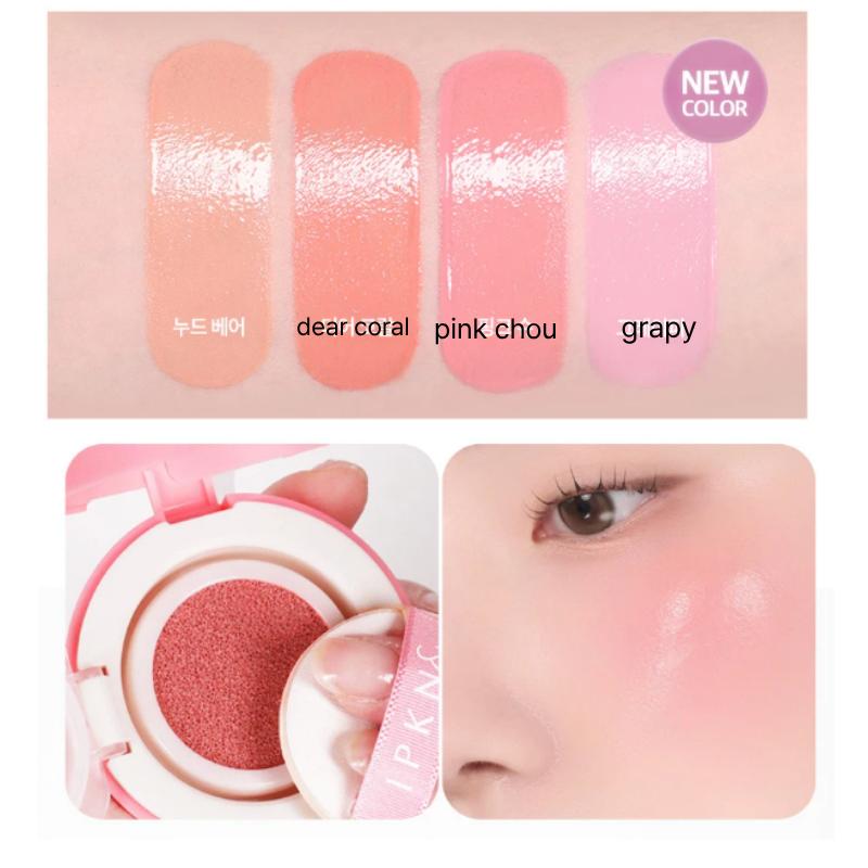IPKN Personal Tone Cushion Blusher 5g (3-piece set)