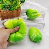 Realistic Vegetable Toy Stress Relief Simulation Cucumber Anti-Anxiety Cartoon Watermelon Squeeze Fidget Stretchy Sensory Office Worker