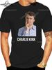 Горячий стиль Повседневная футболка FREEDOM Charlie Kirk с принтом Свободный 100% Хлопок Повседневная Унисекс Рубашка Горячий Товар S-6XL