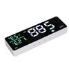 Wall Hanging Sound Level Meter 11in Large LED Display Screen Temperature Humidity Meter for Classroom