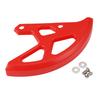 For Honda CR125R CR250R CRF250 CRF450 Rear Brake Caliper Guard Disk Cover Red 2x