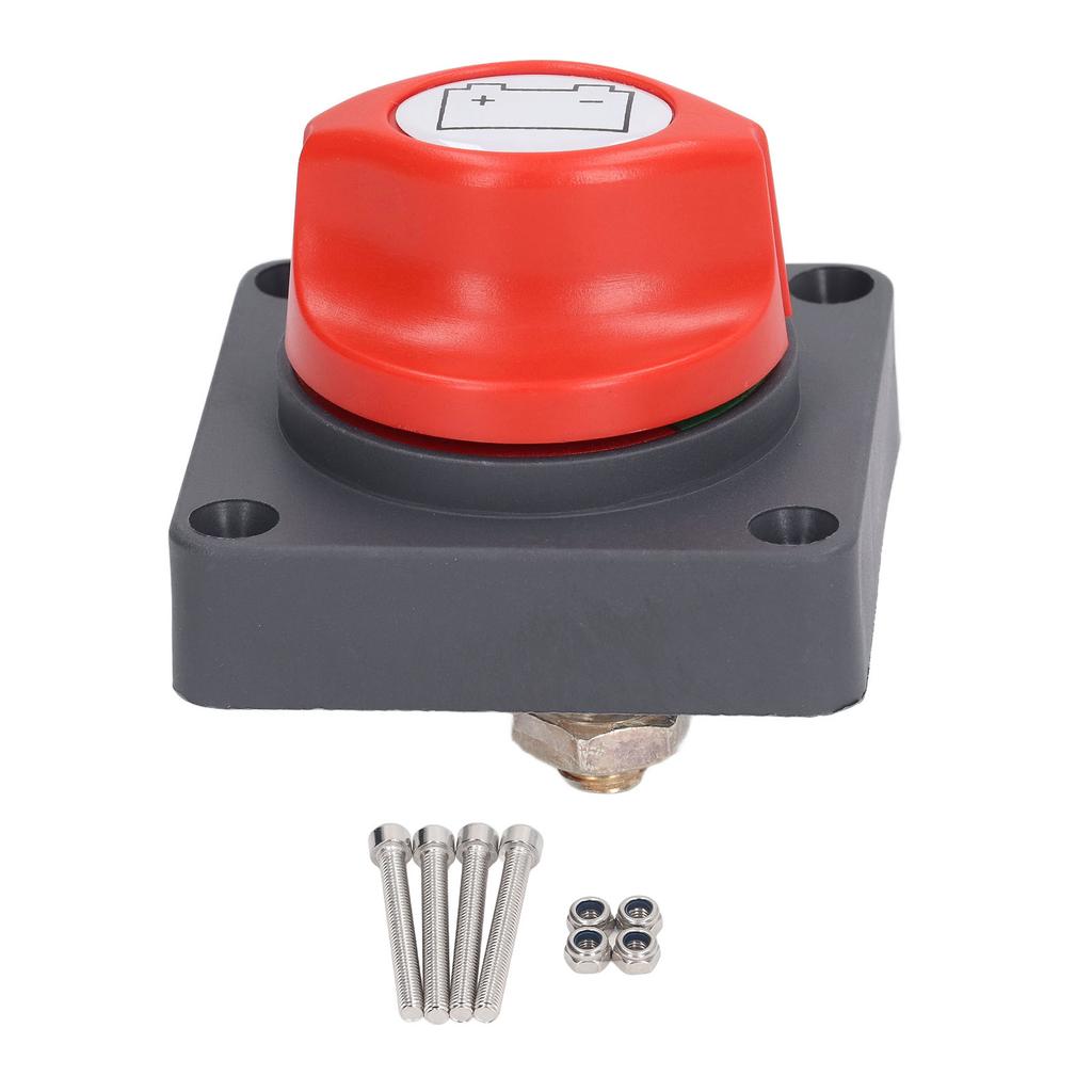 Выключатель аккумулятора, без утечки тока, изолятор отключения питания 12 В 24 В 48 В, аксессуар для автомобиля, лодки