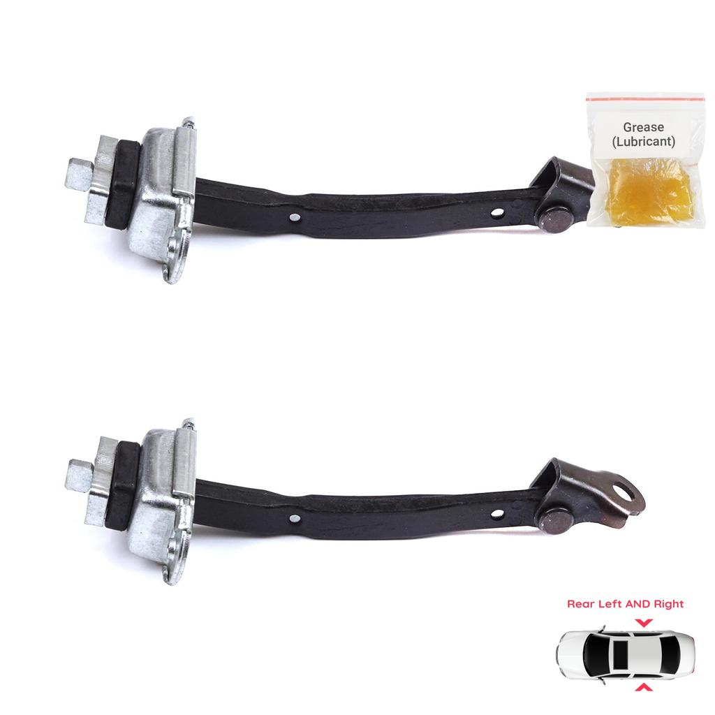 EDP1381-1 2 Pieces Rear Door Stop Check Assy Limiter Strap for Toyota Camry MK6 V4 XV40 2006-2012 6863033070