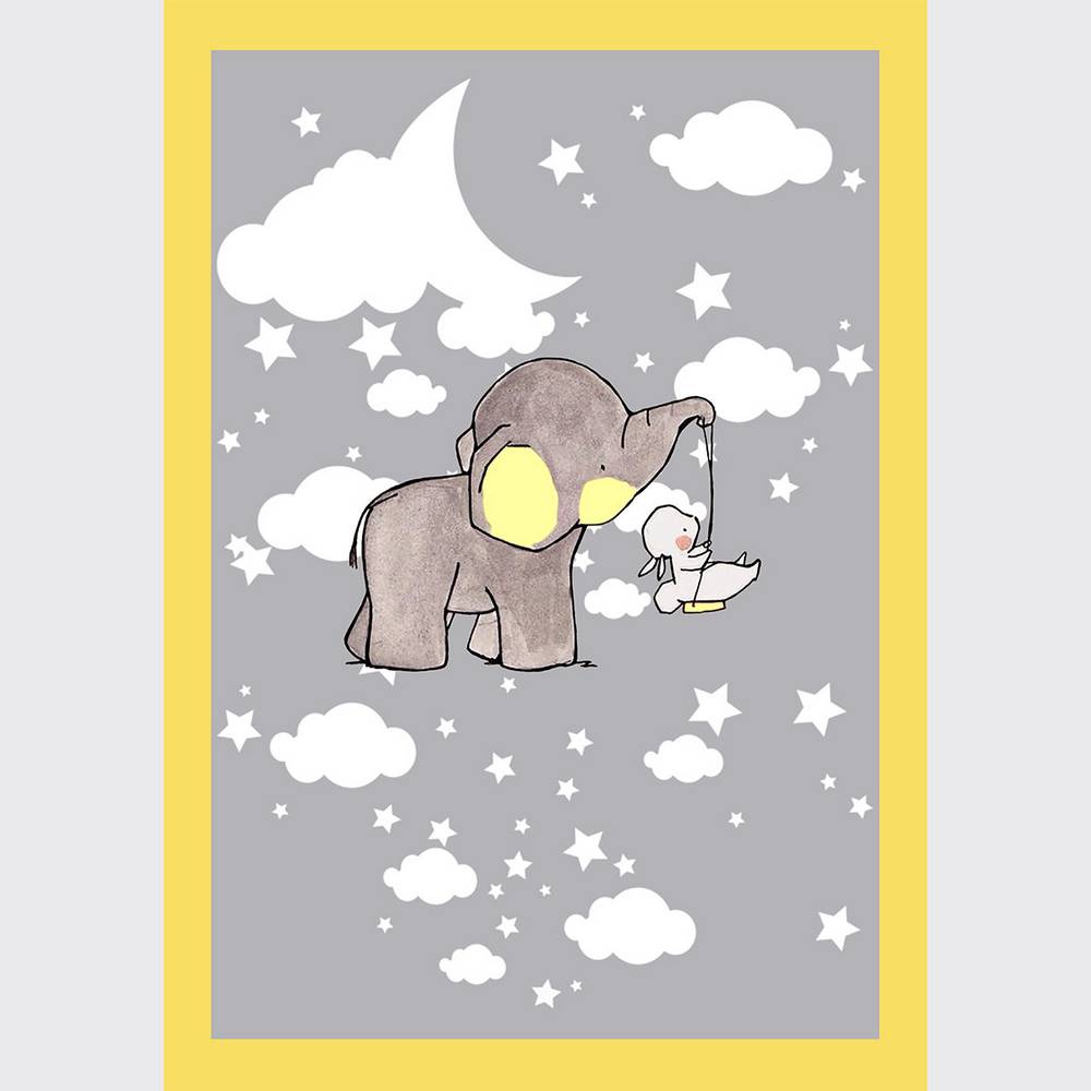 Mosimoso Home C018 Digital Print Dot Sole Children's Room Carpet Play Mat