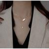 Angel Wings Women's Necklace Summer Korean Version Simple Light Luxury Premium Clavicle Chain