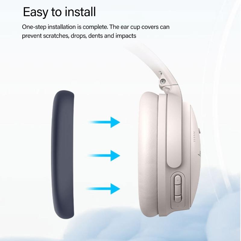 Силиконовый чехол для наушников QC35/QC45 Защитный кейс Подушка для наушников Замена накладки на оголовье