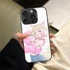 Мультяшный чехол для телефона F-FUWAMOCO для iPhone 17 16 15 14 13 12 11 Pro Max Plus Цветной ударопрочный задний серебряный чехол