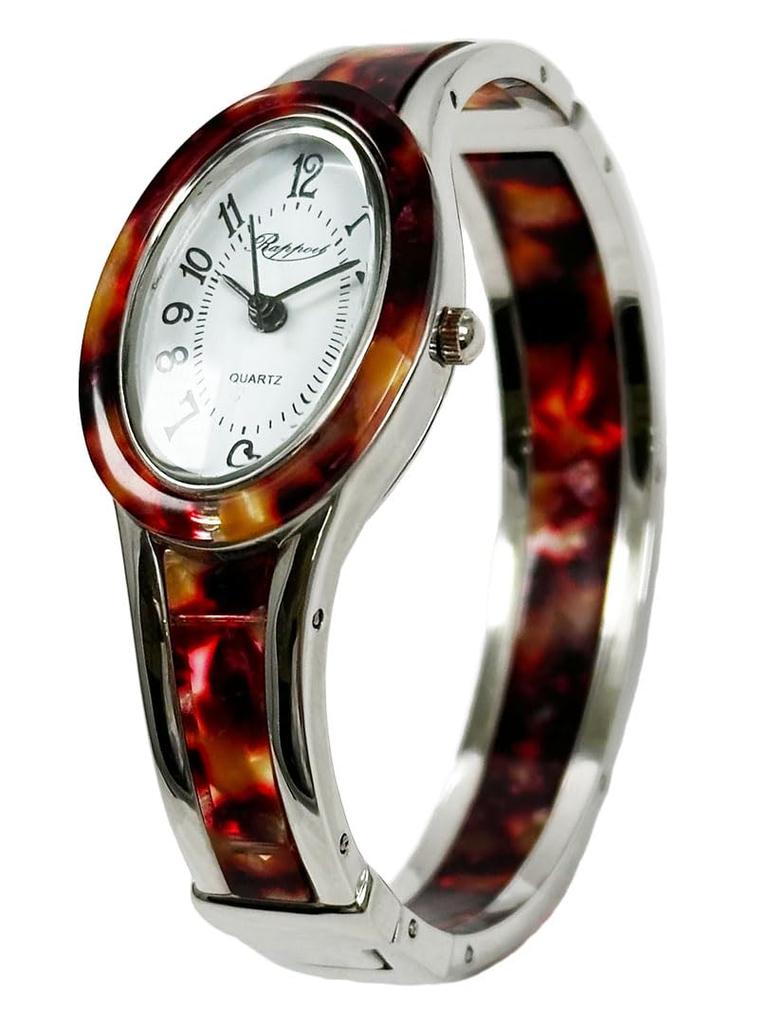 Наручные часы Rapole Oval Bangle Watch Silver Slim 188271 Red [Takeuchi Shoji] женские