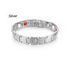 Steel Acupoint Massage Detachable Bangle Hematite Energy Healing Magnetic Therapy Bracelet