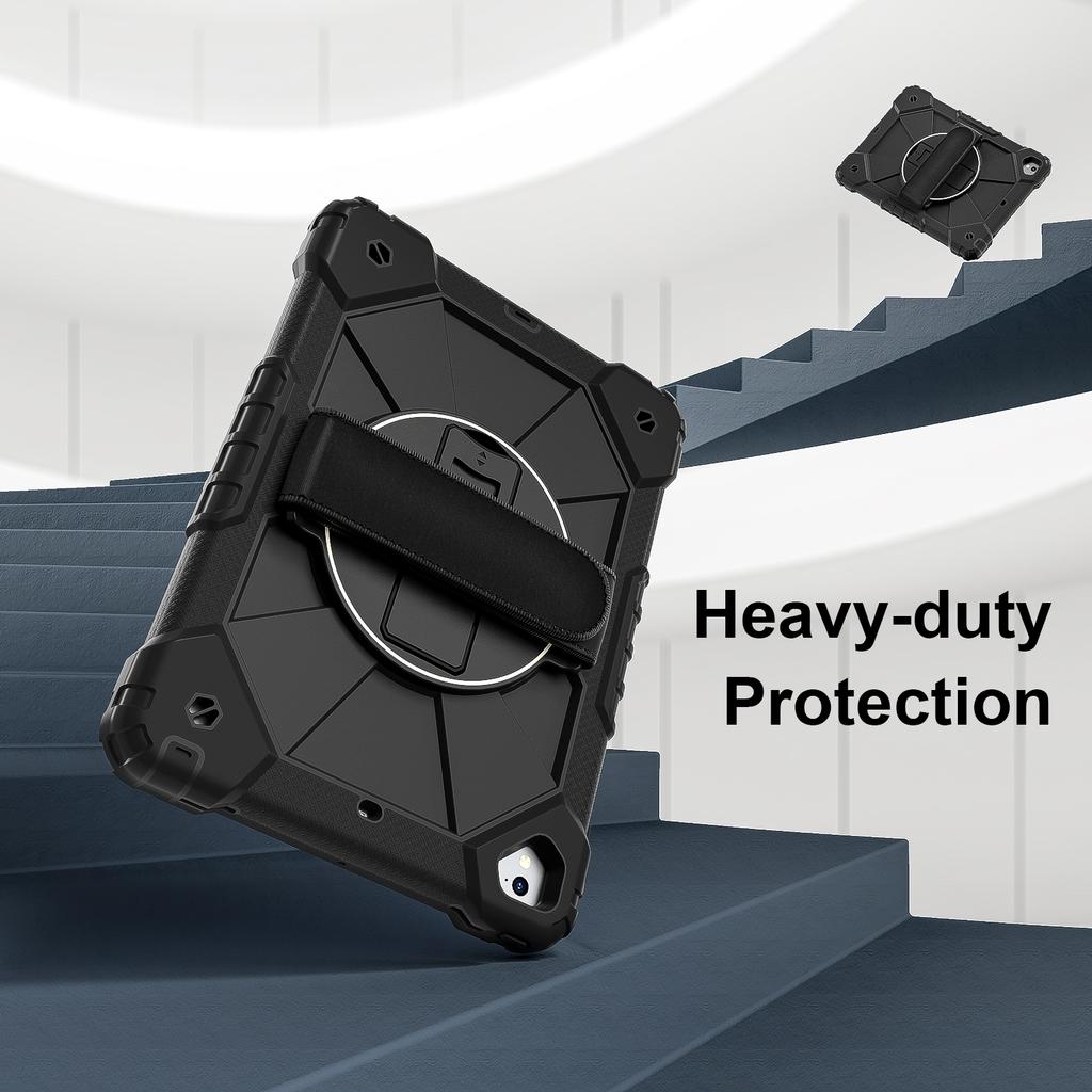 Круговая защита на 360 градусов! Многофункциональный чехол для планшета Apple iPad 9.7 (2017), A1822, A1823 / iPad 9.7 (2018), А1893, А1954