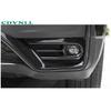 Exterior Rear Fog Light Frame Cover 2* For Honda CR-V CRV 2017- Bright Black