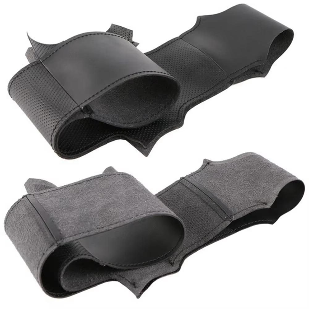 VZH5 Car Steering Wheel Cover Anti-slip Artificial Leather For Honda Fit City Jazz 2014 2015 HRV HR-V 2016 Vezel Car Accessories