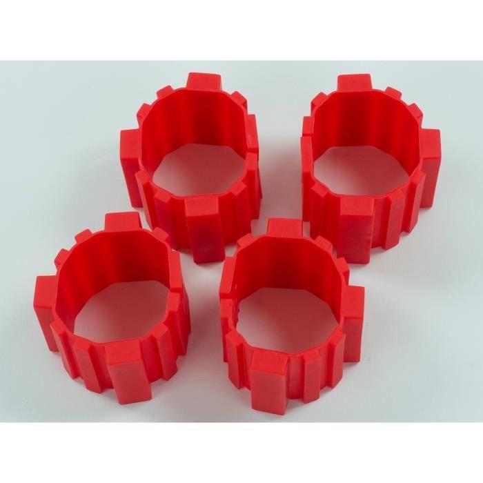 Форма для торта - ibes - Двойная 4 шт. - Силикон - Антипригарное покрытие - Разные формы