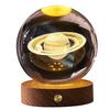 3D Crystal Ball Night Light Rechargeable Battery Soft Light Multifunction Crystal Ball Lamp with
