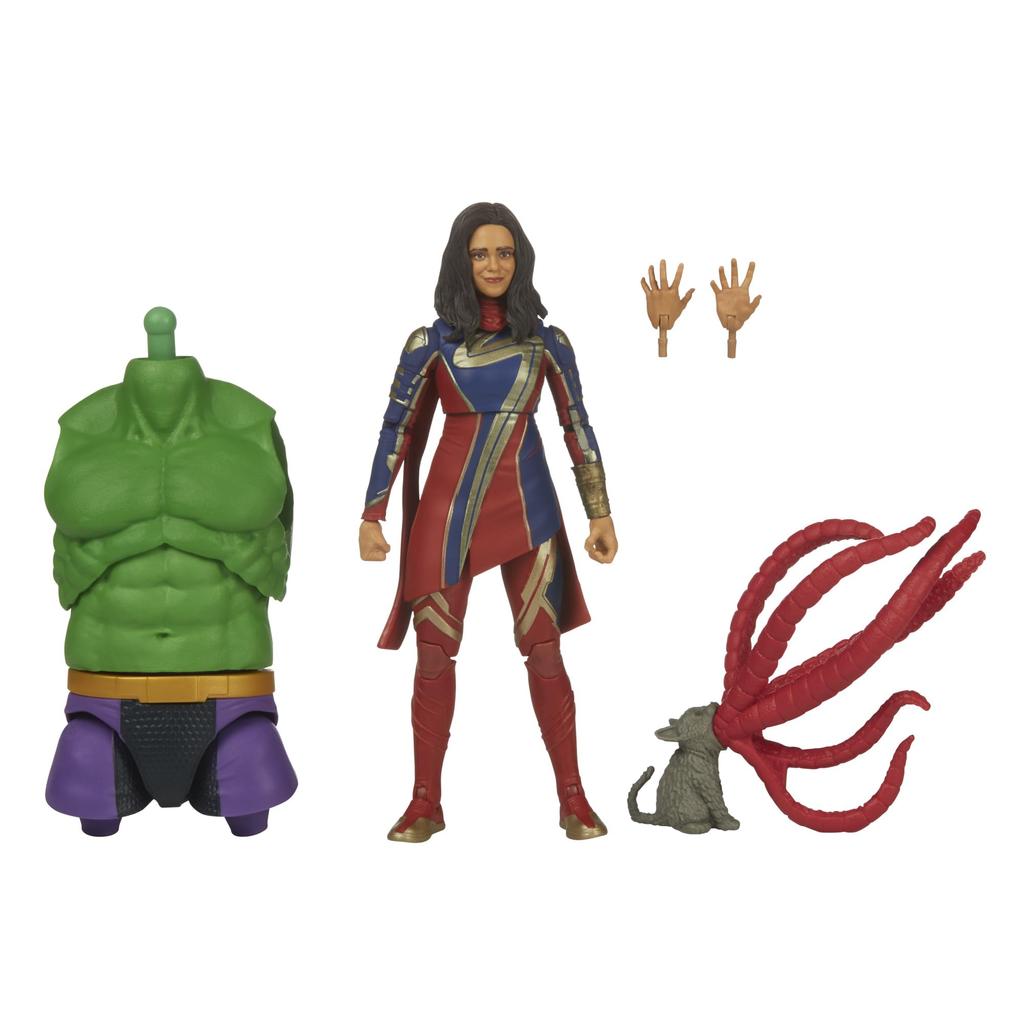 Hasbro Marvel Legends Series Мисс. Marvel Marvels 6 дюймов (15 см) Коллекционная фигурка, возраст 4 года и старше, F3682, подлинная