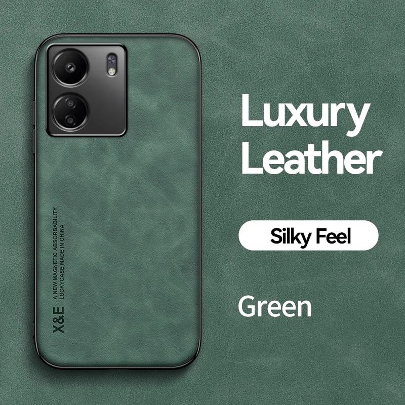 Case Keysion Retro Luxury Leather For Xiaomi Poco C65 C55 Soft Siliconepc Shockproof Phone Back Cover For Redmi 13r 13c 5g 12c