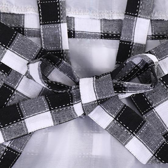 Convenient Kitchen Apron Short Adjustable Tightness Work