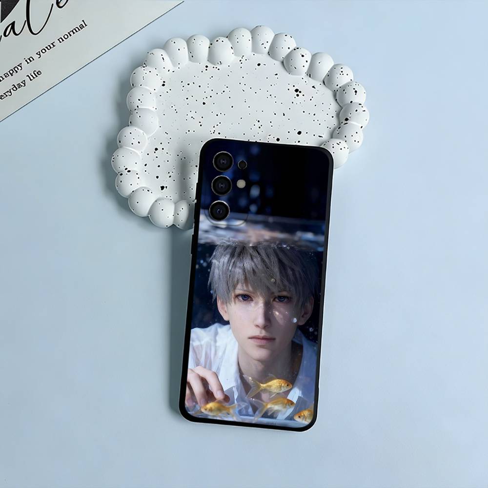 Мягкий силиконовый чехол Love- and- Deepspace&Xavier для Samsung S25, S24, S21, S22, S23, S30, Ultra, S20, Plus, FE, Lite - Черный