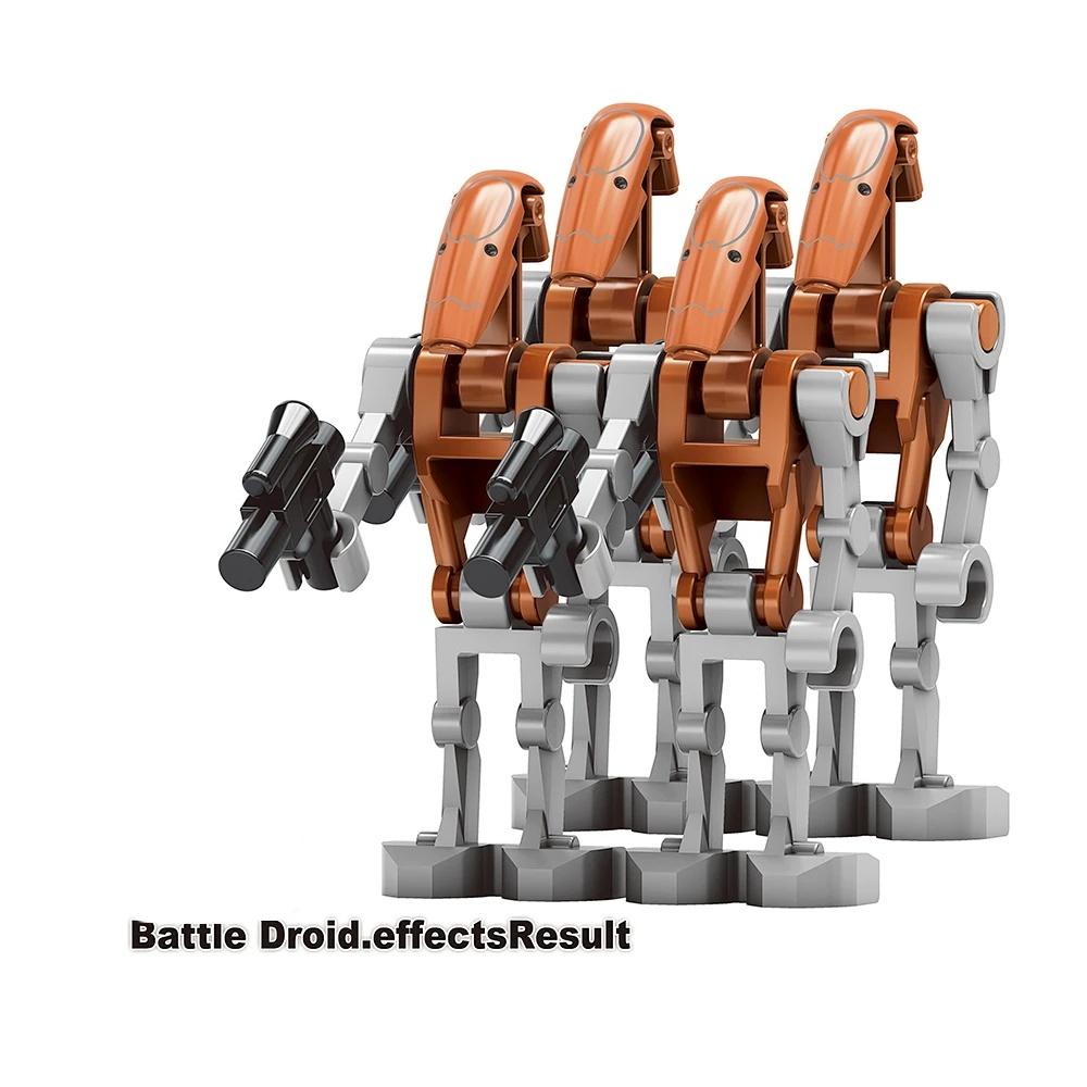 Robot Assembly Type Children's Building Block Toys