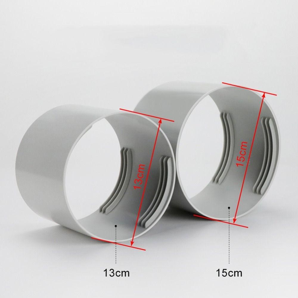 130/150mm Duct Extension Pipe Flexible Exhaust Hose Interface for Mobile Air Conditioning