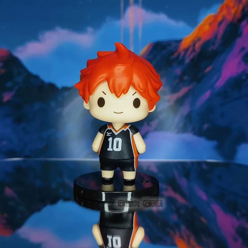 Высококачественный набор из 8 шт. ПВХ фигурок Аниме Хюга Сёё Кагэяма Тобио Q-версия Мультяшная модель Игрушка для детей Коллекци