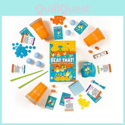 Уморительная настольная игра Beat That Для семей Детей Взрослых С 160 Безумными Испытаниями
