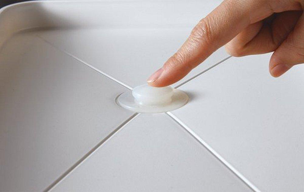 Asvel Vertical and Horizontal Clear Coat Drainer White 5511 "N Pose"