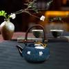 Ceramic Water Boiling Teapot Kiln Change Chinese Teapots for Outdoor Kitchen Home