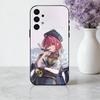 Чехол для телефона H-Houshou M-Marine H-Hololive-E для Samsung Galaxy A73,A72,A71,A70,A53,A52,A51,Другие Мягкая черная крышка