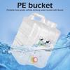 Ведро для воды на открытом воздухе 10 л/15 л, пищевое, с краном, контейнер для воды, ведро для хранения воды для пикника, путешествий, вождения