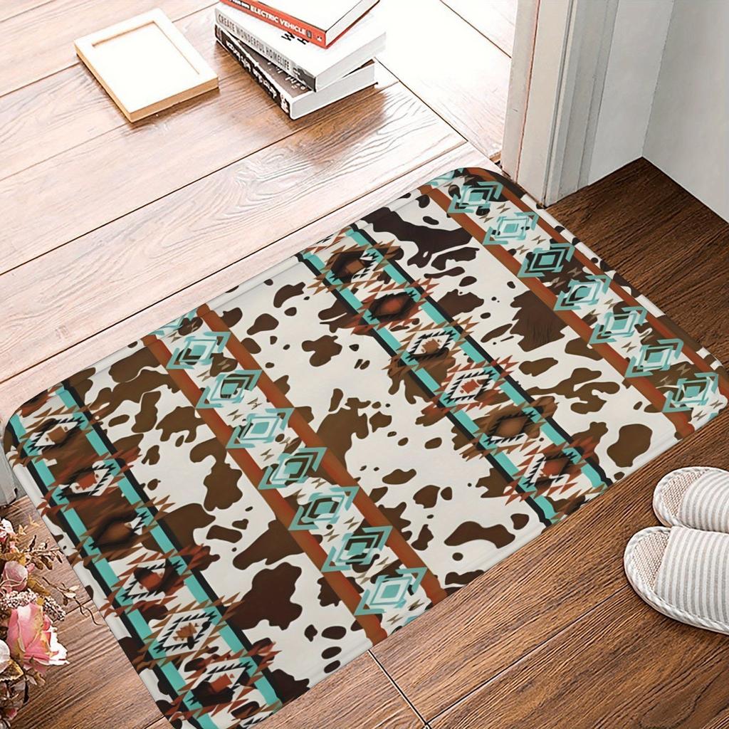 1 шт. Коврик для кухни с сафари-алфавитом, Нескользящий коврик для двери, Поп-дизайн, Коврик для ванной, Коврик для ванной, Ковер для дома, Раковина, Прачечная, Декорери