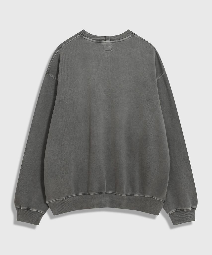 86D Garment Dyed Sweatshirt - Gray