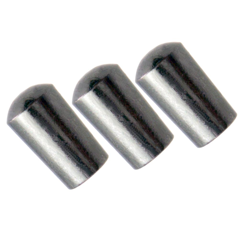 Brass 3pcs Electric Guitar Toggle Cap 3 Way Switch Tip Button for LP EPI Guitar Replacement