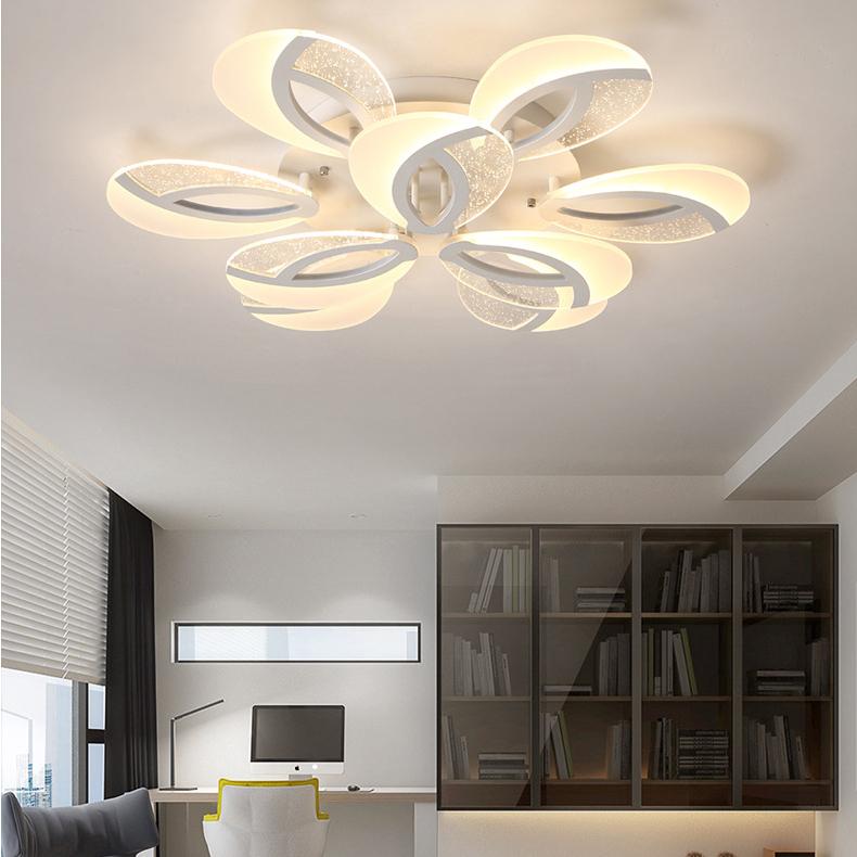 Светодиодный потолочный светильник для гостиной, спальни, белого ресторана, отеля, виллы, креативный светильник, потолочный светильник