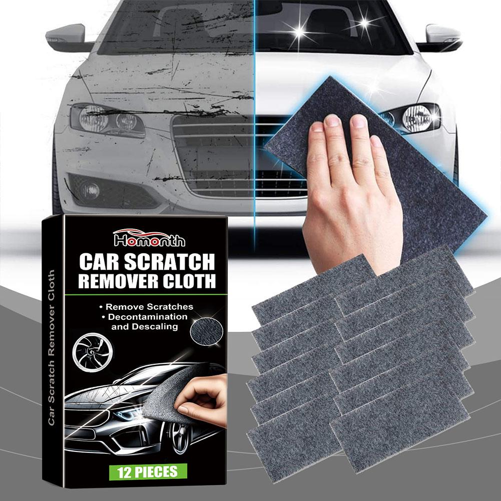12 шт. Ткань для удаления царапин на автомобиле, для ремонта царапин на автомобиле, завитки, ткань для удаления царапин на краске автомобиля