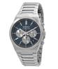 Sport Chronograph Stainless Steel Blue Dial Quartz SSB453P1 100M Men's Watch