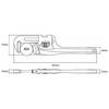 MCC Pipe Wrench Aluminum Slim Wide 300 PWTDA300