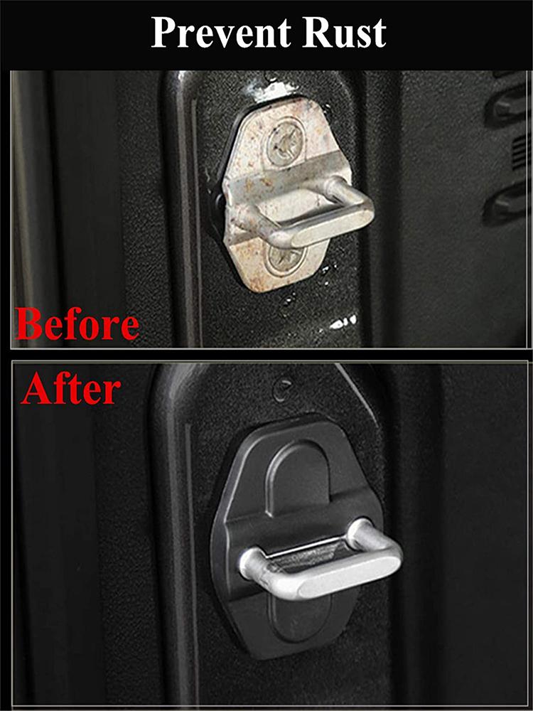 Защитная крышка дверного винта, декоративная крышка дверного замка для Jeep Wrangler JL Gladiator JT 2018 2019 2020 2021 2024 Аксессуары