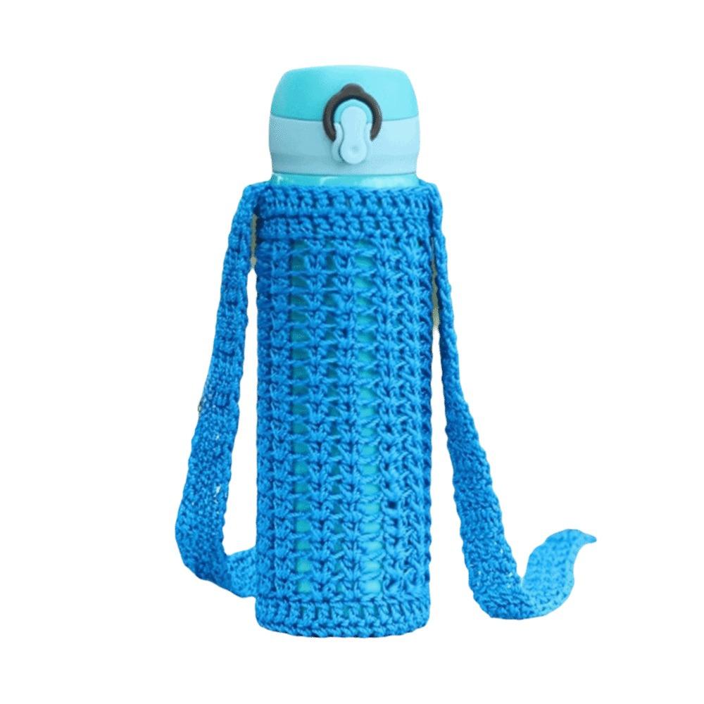 Reusable Water Bottle Carrier Bag Handmade Cup Sleeve Pouch Thermos Cup Sleeve Water Bottles