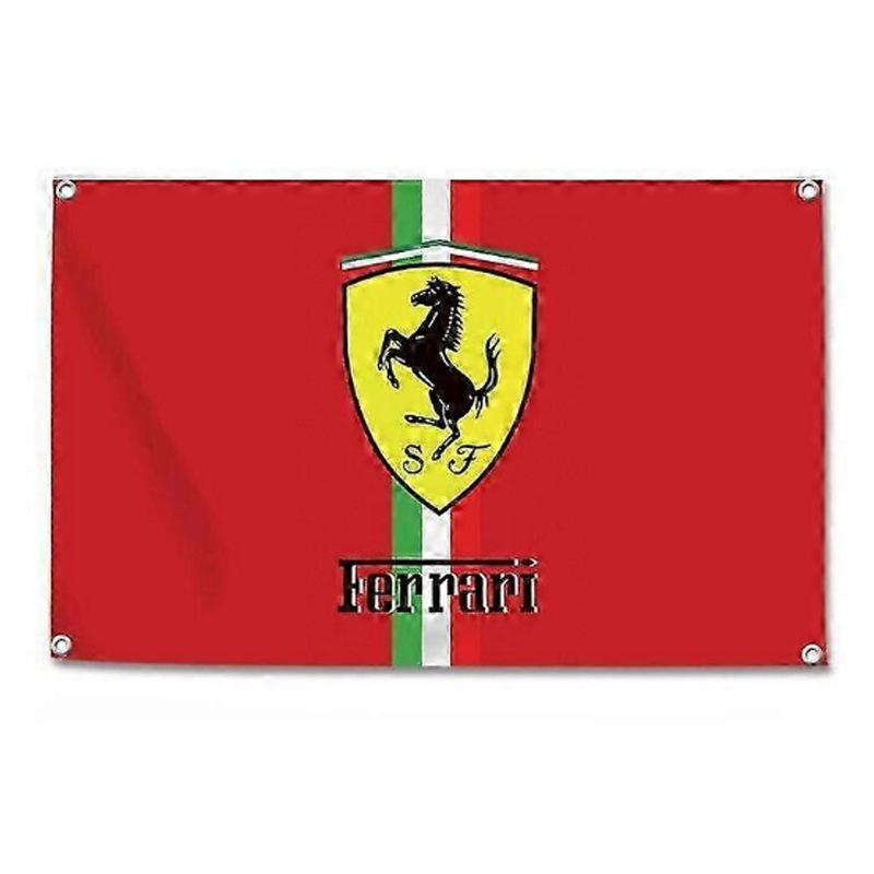 Для Ferrari Мода Классический Спортивный Модификационный Комнатный Настенный Тканевый Флаг для Поддержки Большого Флага Соревнований Поддержка