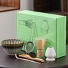 6Pcs/Set Ceramic Japanese Matcha Set Reusable Bamboo Matcha Whisk Scoop and Holder Matcha Bowl Home Tea-making Accessories New