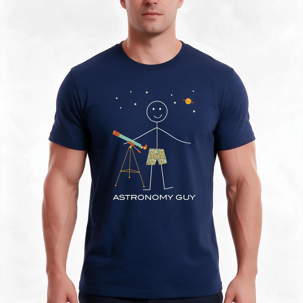 Funny Unisexs Astronomy Design Tshirt Summer Casual Cotton Tee Oversized Streetwear Tops Vintage Graphic Print 100 Cotton
