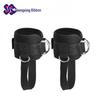 Adjustable D-Ring Ankle Strap with Resistance Band for Fitness Training