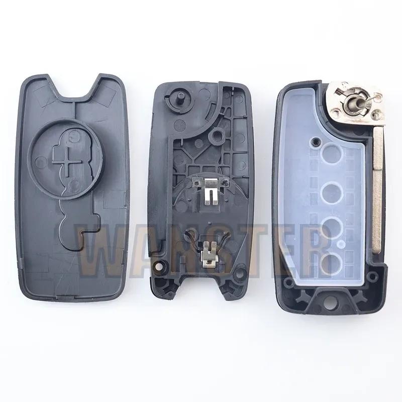 2 3 4 Buttons Car Key Housing Key Case Shell for Jeep Renegade Compass Patriot Liberty Wrangler Renegade 2015 2016 2017 2018