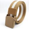 Men's Tactical Nylon Canvas Casual Belt Outdoor Training Electronic Security Check Iron-Free Tactics