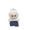 Подвеска-игрушка Labubu 17 см для одежды и Комбинезон с мишкой Lina 15 см