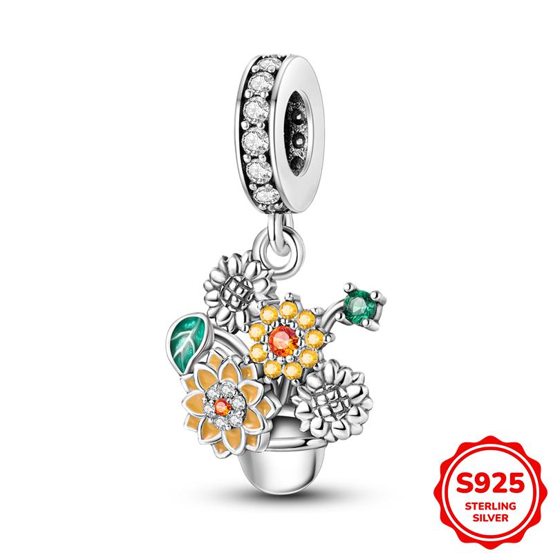 Copper Original Animal Shape Pendant Charm Beads Fits Bracelets Necklace For Women Luxury Diy Jewelry Making Gift