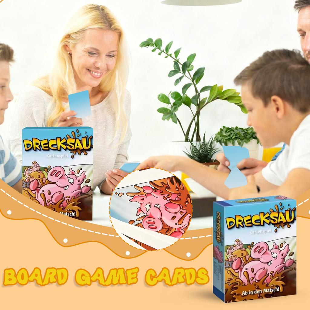 New Year Party Family Interactive Gameeasy To Learn Funny Board Games Ice Breaking Game Card Set